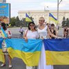 В Херсоне создали рекордный украинский флаг (фото)