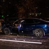 В Киеве пьяный водитель протаранил три машины, пострадала женщина