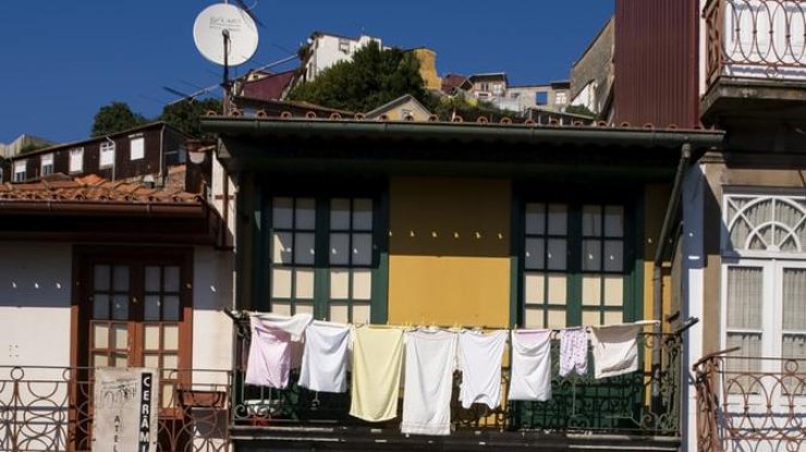 В Риме запретили сушить белье на балконе