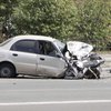 В Киеве произошла жуткая авария, водитель погиб на месте
