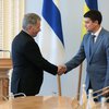Президент Финляндии встретился с Разумковым: о чем говорили