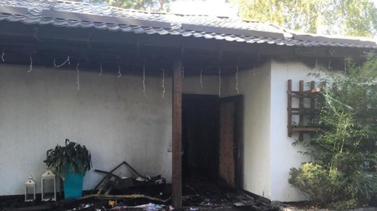 В сети появились фото последствий пожара в доме Гонтаревой / Фото: facebook
