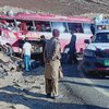 В Пакистане автобус врезался в холм, есть жертвы