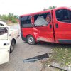 На Донбассе в результате ДТП пострадали 10 человек