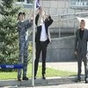 Штурману катера "Нікополь" вручили прапор ВМС України