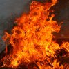 В Киеве на Выдубичах произошел масштабный пожар (видео)