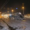 Жуткое ДТП на мосту Патона: появилось видео момента аварии