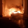 В центре Киева выгорел автомобиль сына Гонтаревой (видео)