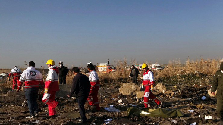 Авиакатастрофа в Иране 