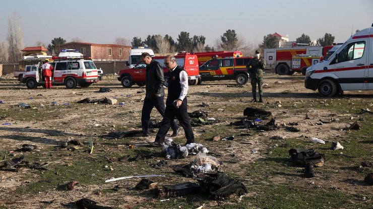 Авиакатастрофа в Иране 