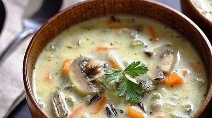 Фото: грибной суп / mnamky-recepty.webnoviny.sk