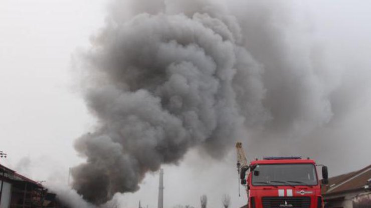 Фото: пожар в Хмельницком / ГСЧС