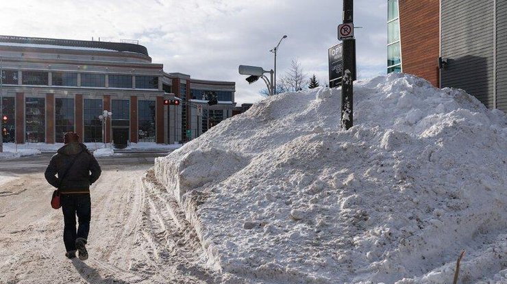 Снег в Канаде / Фото: klevo.net