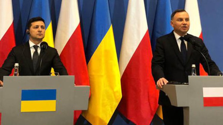 Президенты Польши и Украины /  Фото: соцсети