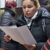 Под Одессой люди вышли на митинг под прокуратуру 