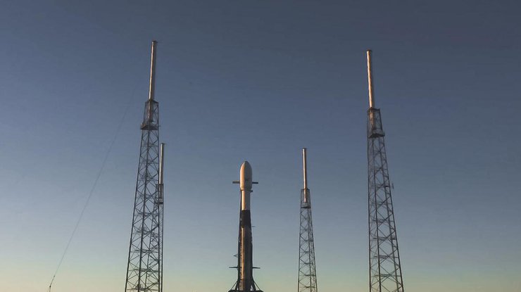 Успешный запуск Falcon 9. Фото twitter.com/SpaceX