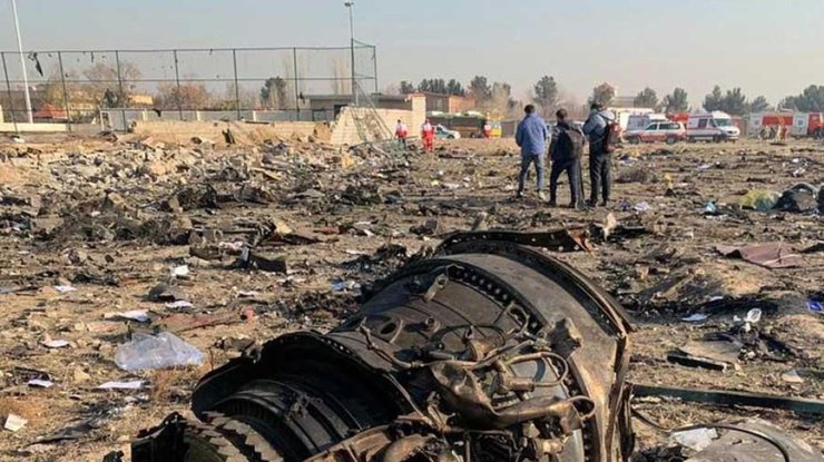 Фото: авиакатастрофа в Иране / ua.news