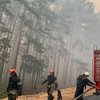 Пожар в Луганской области: полиция не исключает поджог
