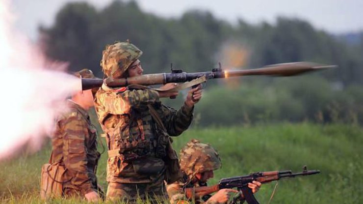 Обстрел на Донбассе/фото: bigmir