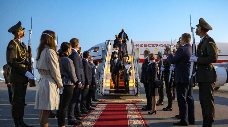 В Украину прибыл президент Польши Анджей Дуда/фото: prezydent