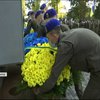 Ветерани АТО вшанували пам'ять загиблих на Донбасі побратимів