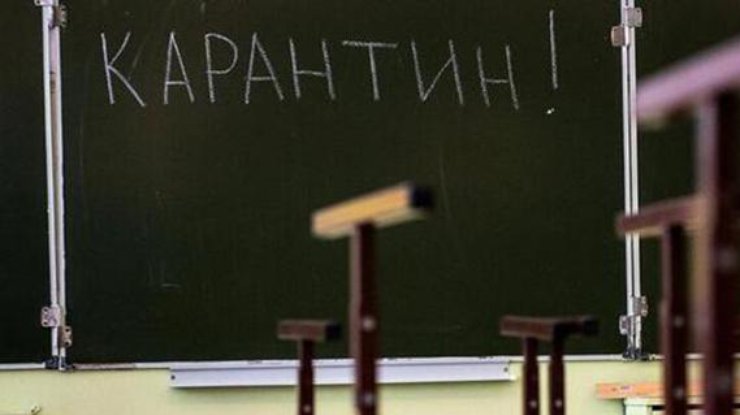 Карантин в школе / Фото: vn.mk.ua