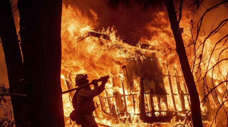Пожары в Калифорнии/ фото: Le Figaro