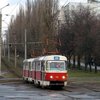 В Харькове загорелся трамвай: люди выпрыгивали на ходу (видео)