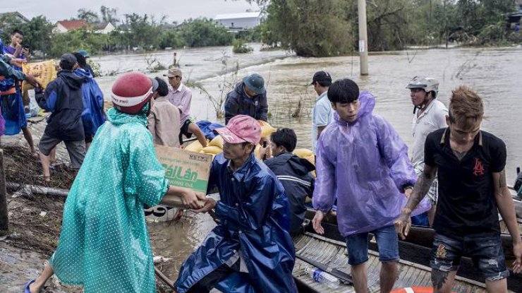Фото: тайфун во Вьетнаме / Yen Duong for IFRC