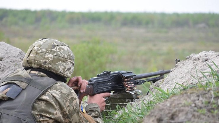 Обстрелы на Донбассе/фото: delo