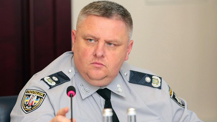 Глава полиции Киева Андрей Крищенко/Фото: 112