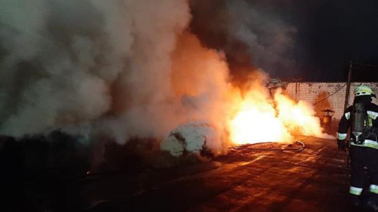 В Днепре на заводе вспыхнул жуткий пожар/фото: informator
