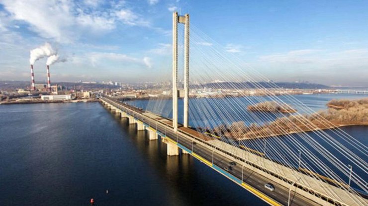 Южный мост/ Фото: kyiv.24tv.ua