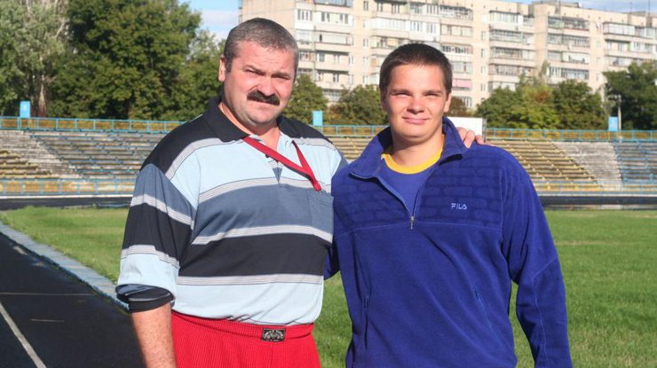 Александр Багач с сыном Николаем/ Фото: brovary.net.ua
