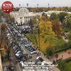 Центр Киева перекрыли "евробляхеры" и предприниматели (фото, видео)