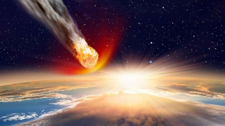Фото: метеорит взорвался в атмосфере