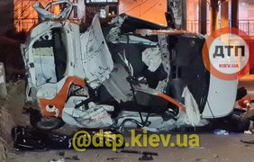 ДТП в Киеве: разбился Ravon от Getmancar 