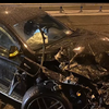 В Киеве автомобили закрутились в смертоносном "вальсе" (видео)