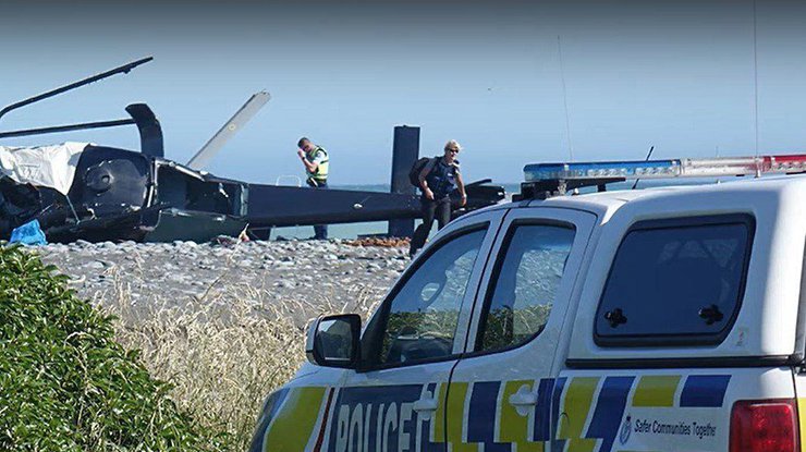 В Новой Зеландии вертолет потерпел крушение/ Фото: kurs.com.ua