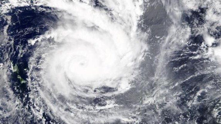 Фото: ураган на Фиджи