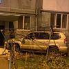 В Одессе пьяный водитель заехал в подъезд дома (видео)