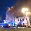 В центре Полтавы сгорел бывший Дом дворянского собрания (фото, видео)