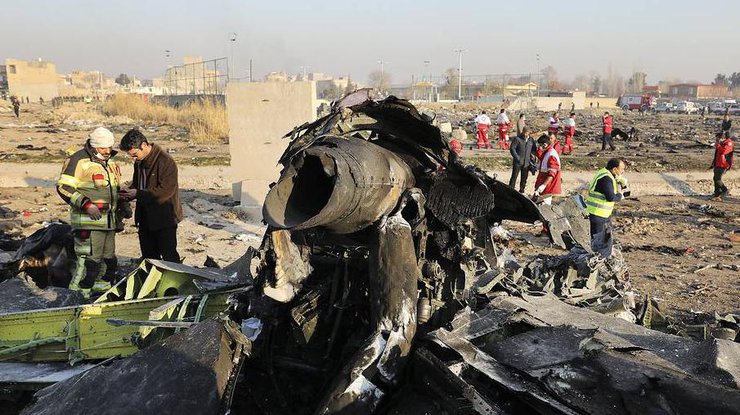 Авиакатастрофа в Иране / Фото: соцсети