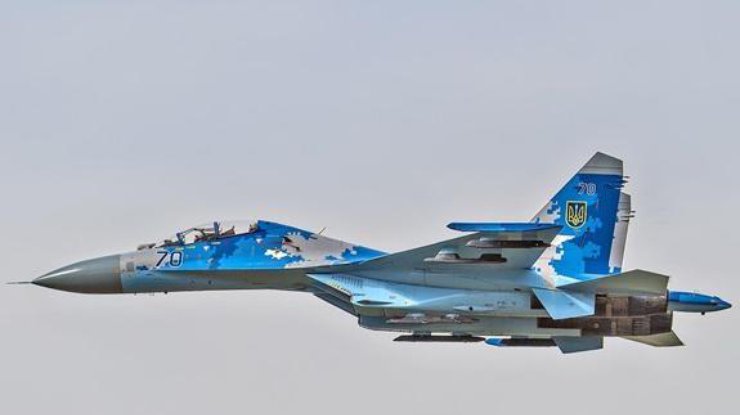 Истребитель Су-27/ Фото: Министерство обороны Украины 