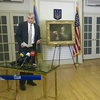 В Україну урочисто повернули викрадену з київського музею картину