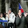 У Празі майдан біля посольства Росії перейменували на честь Бориса Нємцова
