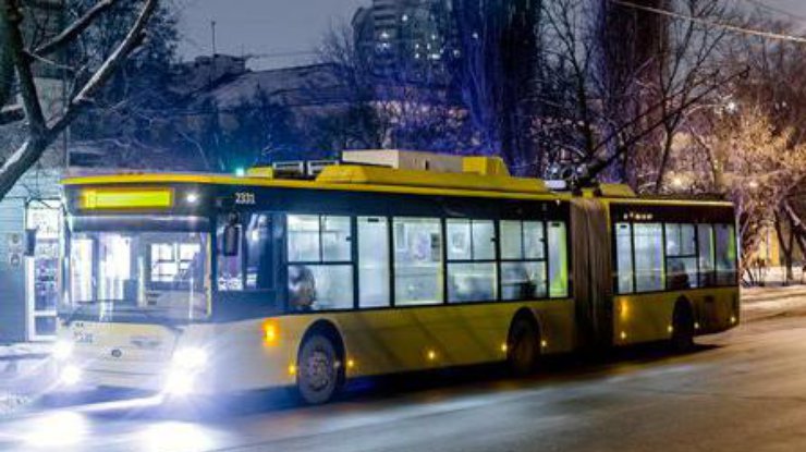 Тролейбус/ Фото: kiev.informator.ua