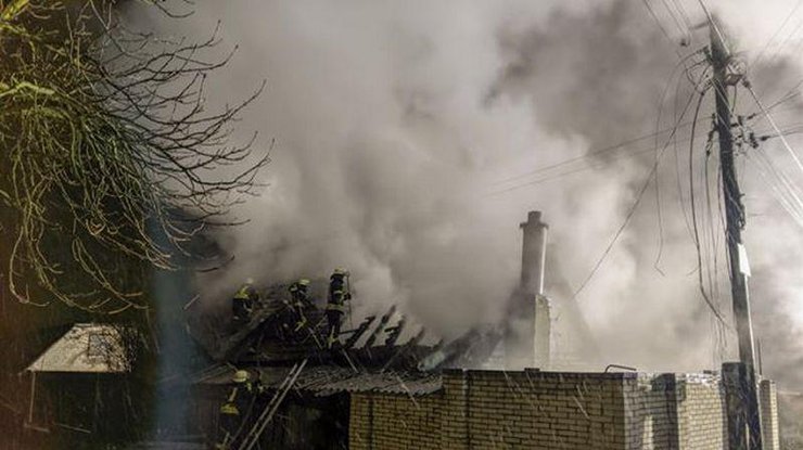 Фото: пожар в Киеве / Информатор