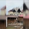 Під Києвом спалахнув готель поблизу заправки