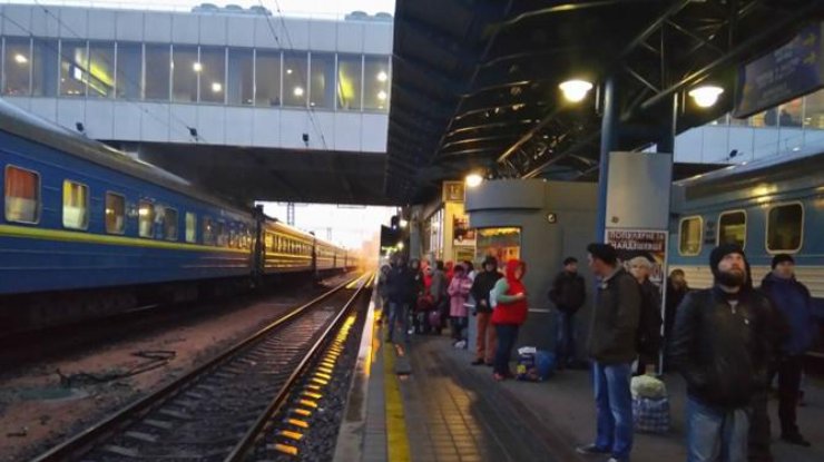 В Ураине дезинфицируют вокзалы / Фото:KP.UA
